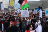 Bild für Protest nach dem Tod afghanischer Flüchtlinge