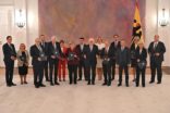 Bild für دیدار خداحافظی رئیس جمهور آلمان با مرکل و کابینه‌اش