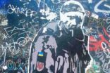Bild für У Берліні з’явилося нове графіті з Героєм України Олександром Мацієвським